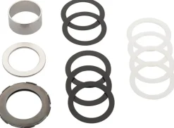 Chris King ThreadFit 24 Bottom Bracket Fit Kit 6 - English For SRAM/Truvativ GXP BLK