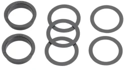 Chris King ThreadFit 24 Bottom Bracket Fit Kit 4 - English For Shimano Hollowtech II Matte Turquoise