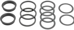 Chris King ThreadFit 30 Bottom Bracket Fit Kit 3 - English For 30mm Spindles Matte Turquoise