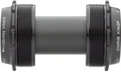 Chris King ThreadFit T47 24x Bottom Bracket Fit Kit 4 - T47 For Shimano Hollowtech II Matte Jet