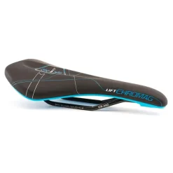 Chromag Lift Saddle Synth Top CrMo Rails - Black/Blue