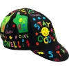Cinelli Cycling Cap Binkow Art Stay Cool Black