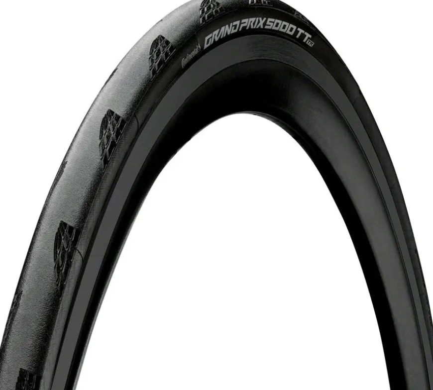 Continental Grand Prix 5000 Timetrial TR Tire - 700 x 28, Tubeless, BlackChili, Vectran Breaker, LazerGrip, ACT