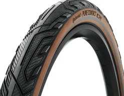 Continental Pure Contact Tire - 27.5 x 2.0 Clincher Folding BLK/Coffee/Graphite Reflex Vectran / PolyX Breaker E50