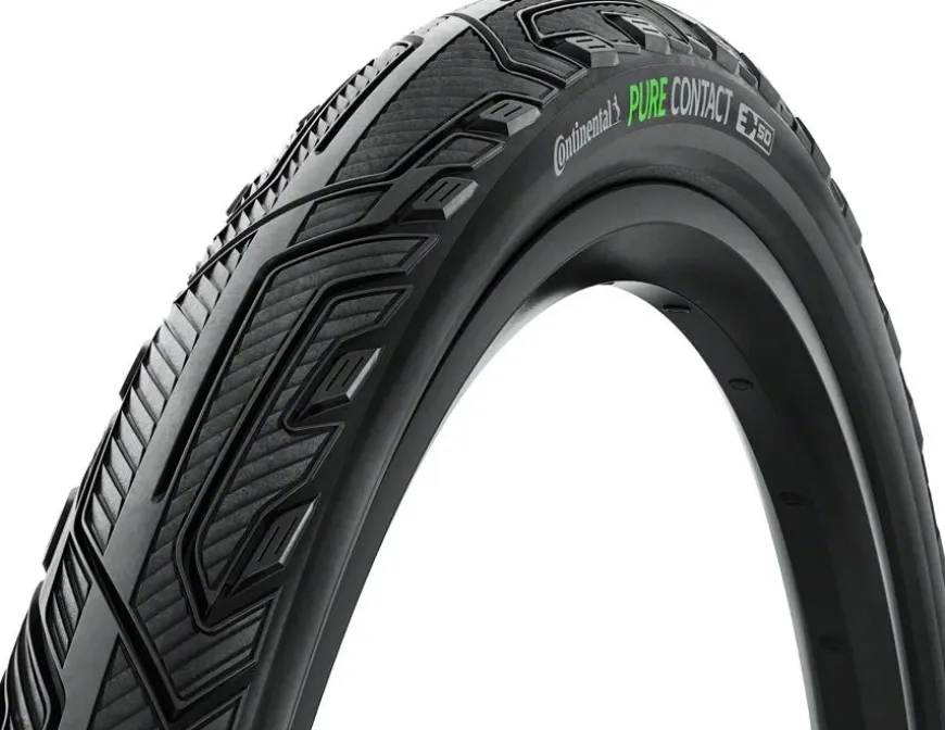 Continental Pure Contact Tire - 700 x 47 Clincher Folding BLK/Graphite Reflex Vectran / PolyX Breaker E50