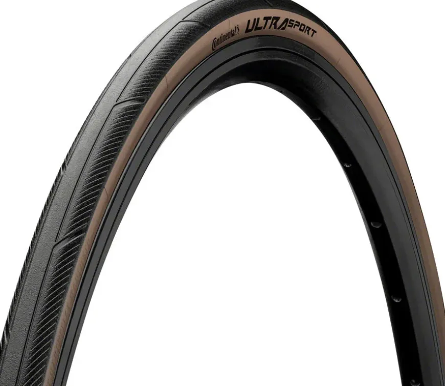 Continental Ultra Sport III Tire - 700 x 28 Clincher Folding BLK/Brown PureGrip Performance E25
