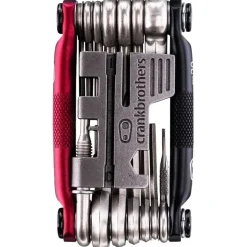Crank Brothers M20 Bike Multi-Tool - Matte Black/Red