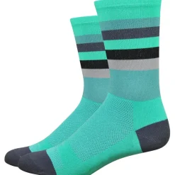 DeFeet Aireator Maverick Bike Socks - Mint Blue