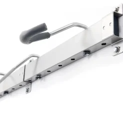 Delta Heavy Duty Track Rack Wall Mount Bike Rack - 6-Bike Silver