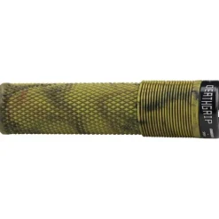 DMR Deathgrip Bike Handlebar Grips - Camo, Lock-On