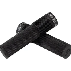 DMR Deathgrip Bike Handlebar Grips - Black, Lock-On, Thin