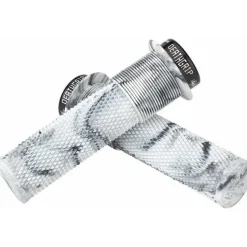 DMR DeathGrip Flanged Grips - Thick Lock-On Snow Camo