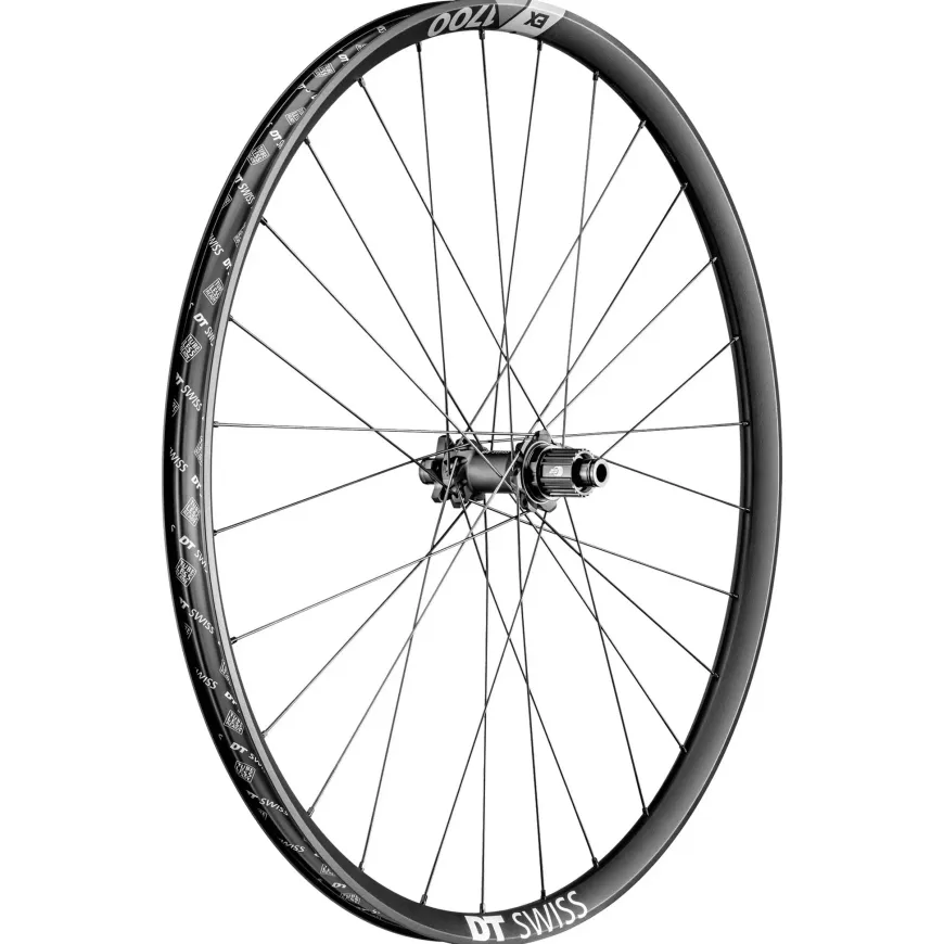 DT Swiss EX 1700 Spline Rear Wheel - 29" 12 x 148mm Boost 6-Bolt Micro Spline Ratchet 36 SL BLK