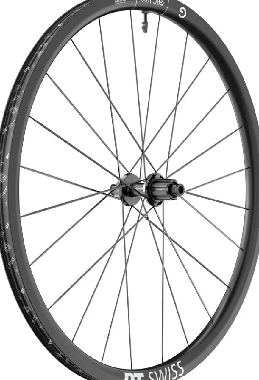 DT Swiss GRC 1400 DICUT 30 Rear Wheel - 700 12 x 142mm Center-Lock N3W Ratchet EXP 36 BLK