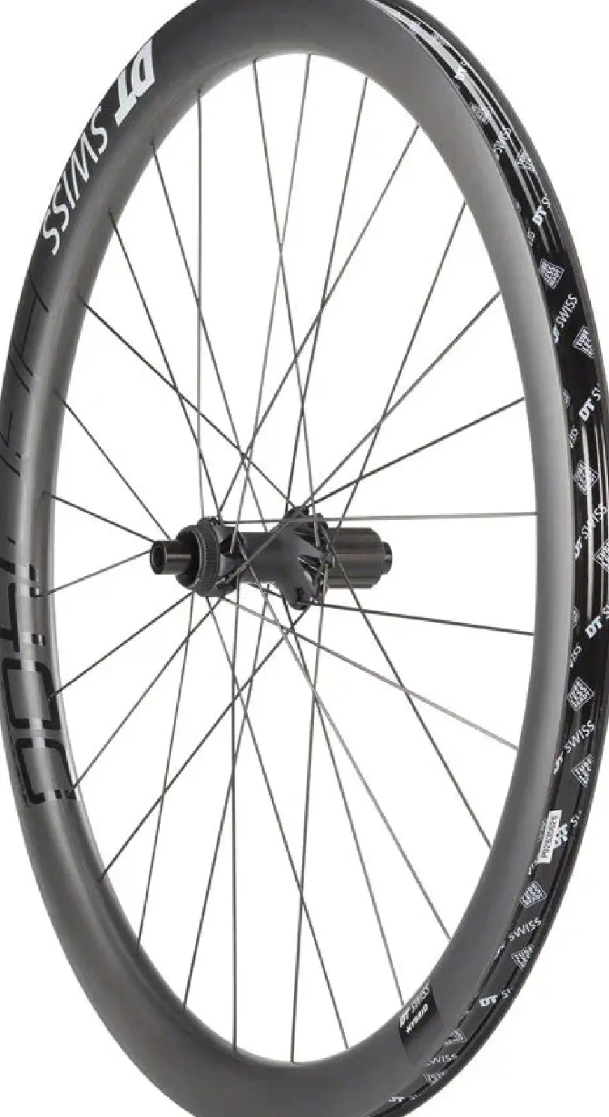 DT Swiss HGC 1400 Spline 42 Rear Wheel - 700 12 x 142 Center-Lock HG/XDR Ratchet 24 BLK