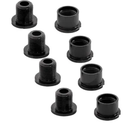 Easton M8 Alloy Chainring Bolts and Nuts 4-Pack