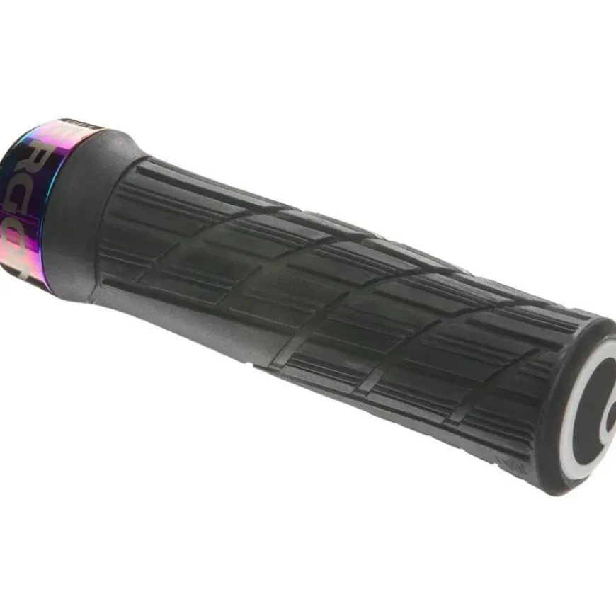 Ergon GE1 Evo Factory Grips - Frozen Stealth/Oil Slick Lock-On