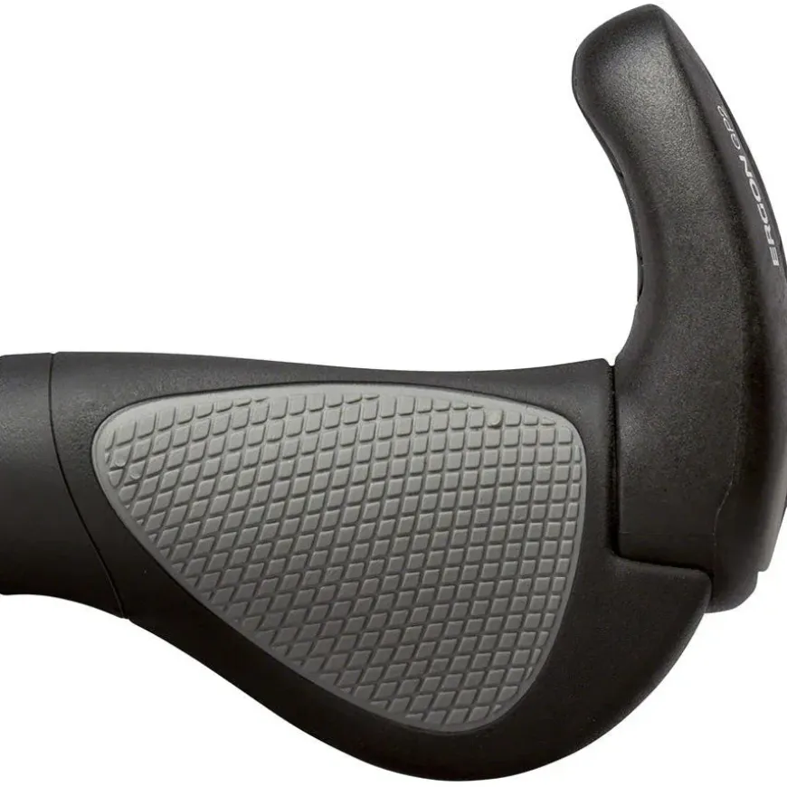 Ergon GP2 Grips - Twistshift Small Black/Gray