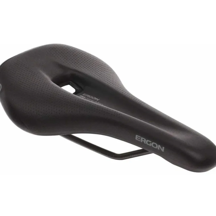 Ergon SM Comp Saddle - Steel Stealth Mens Small/Medium