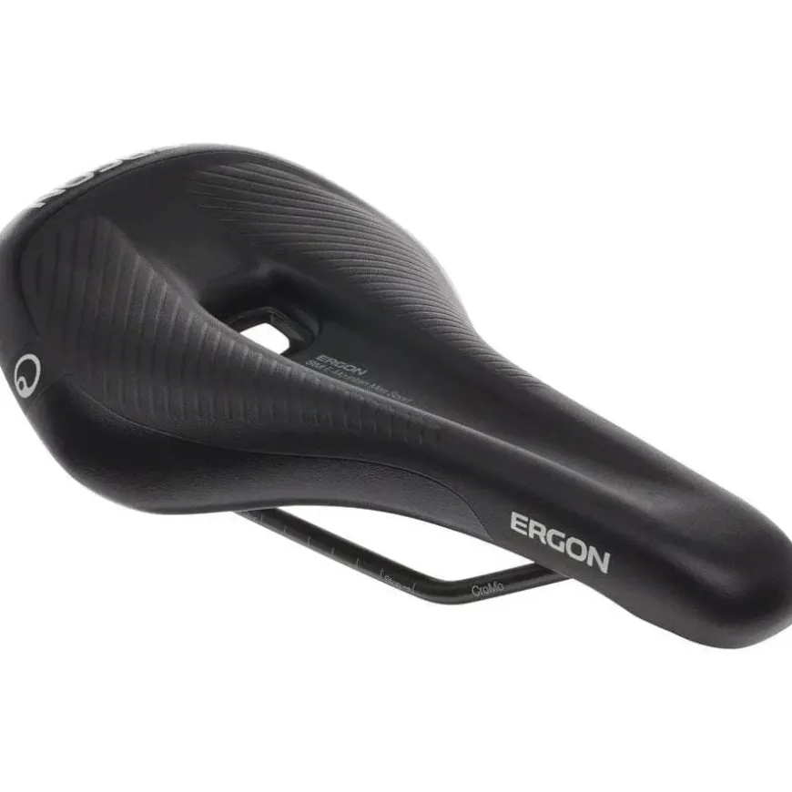 Ergon SM E Mountain Sport Saddle - Chromoly Stealth Mens Small/Medium