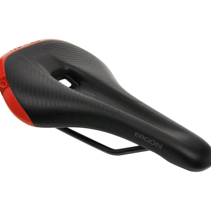 Ergon SM Pro Saddle - Risky Red Mens Small/Medium