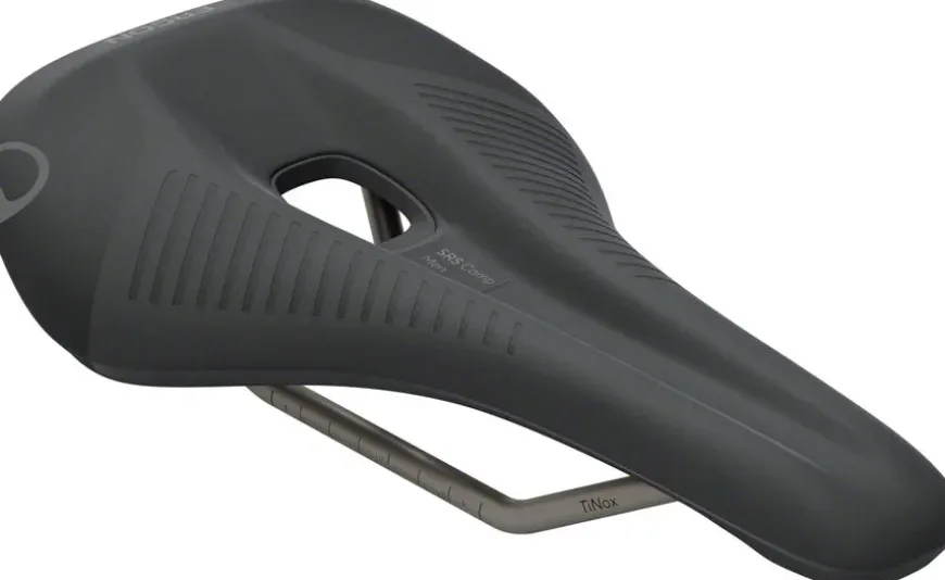 Ergon SRS Comp Ergonomic Saddle - TiNox XP