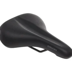 Ergon ST Gel Saddle - Chromoly Balck Mens Small/Medium