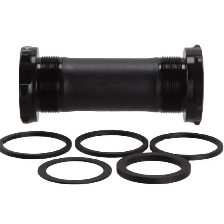 E-Thirteen BSA Threaded Bottom Bracket - 83mm For 30mm Spindle Black