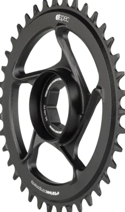 E-Thirteen e*spec Aluminum Direct Mount Chainring 38t for Brose S Mag Black