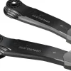 E-Thirteen Helix Race Alloy e*spec Crank Arm Set - DUB 12mm Offset 165mm Self Extractor BLK