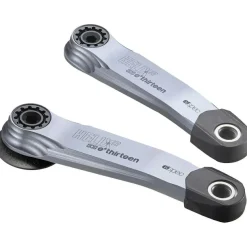 E-Thirteen Helix Race Alloy e*spec Crank Arm Set - BOSCH Gen4-Brose S Mag-TQ HPR50 26.5mm Offset 155mm Self Extractor Silver
