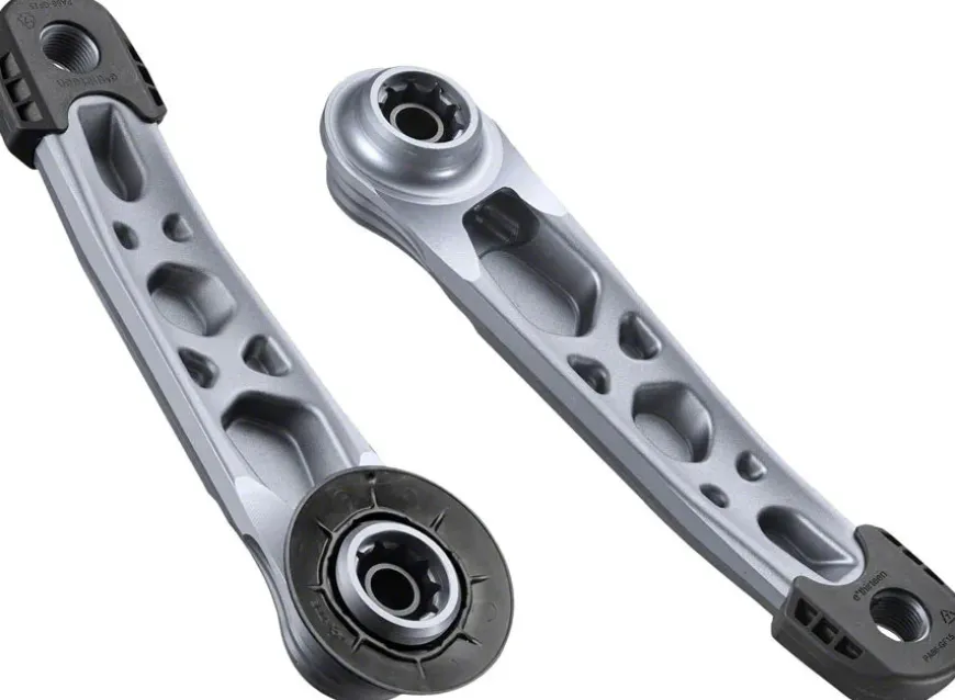 E-Thirteen Helix Race Alloy e*spec Crank Arm Set - BOSCH Gen4-Brose S Mag-TQ HPR50 26.5mm Offset 160mm Self Extractor Silver