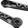 E-Thirteen Helix Race Alloy e*spec Crank Arm Set - Specialized M30 SL1.1 14mm Offset 155mm Self Extractor BLK