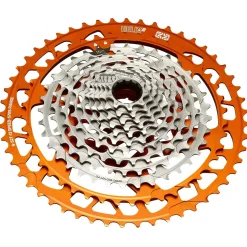 E-Thirteen Helix Race Cassette - 12-Speed 9-52t Naranja