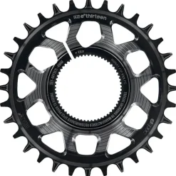 E-Thirteen Helix Race e*spec Chainring - Turbo Levo 2.1/2.2 9mm offset 34T 11/12 Speed BLK