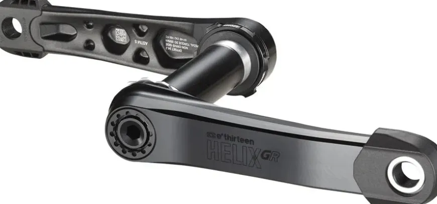 E-Thirteen Helix Race GR Crankset - 165mm 83mm 30mm Spindle P3 Connect Interface BLK