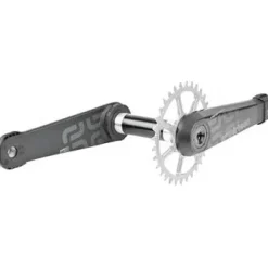 E-Thirteen LG1 Race Carbon Bicycle Crankset - 160mm, 83mm, 30mm Spindle with P3 Connect Interface, Carbon Black