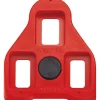 Exustar ARC 1 Look Delta Cleats, 9 Degree Red