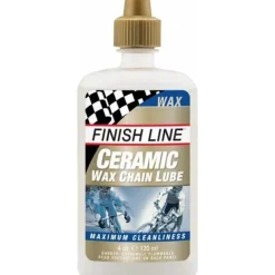 Finish Line Ceramic Wax Bike Chain Lube - 4 fl oz, Drip