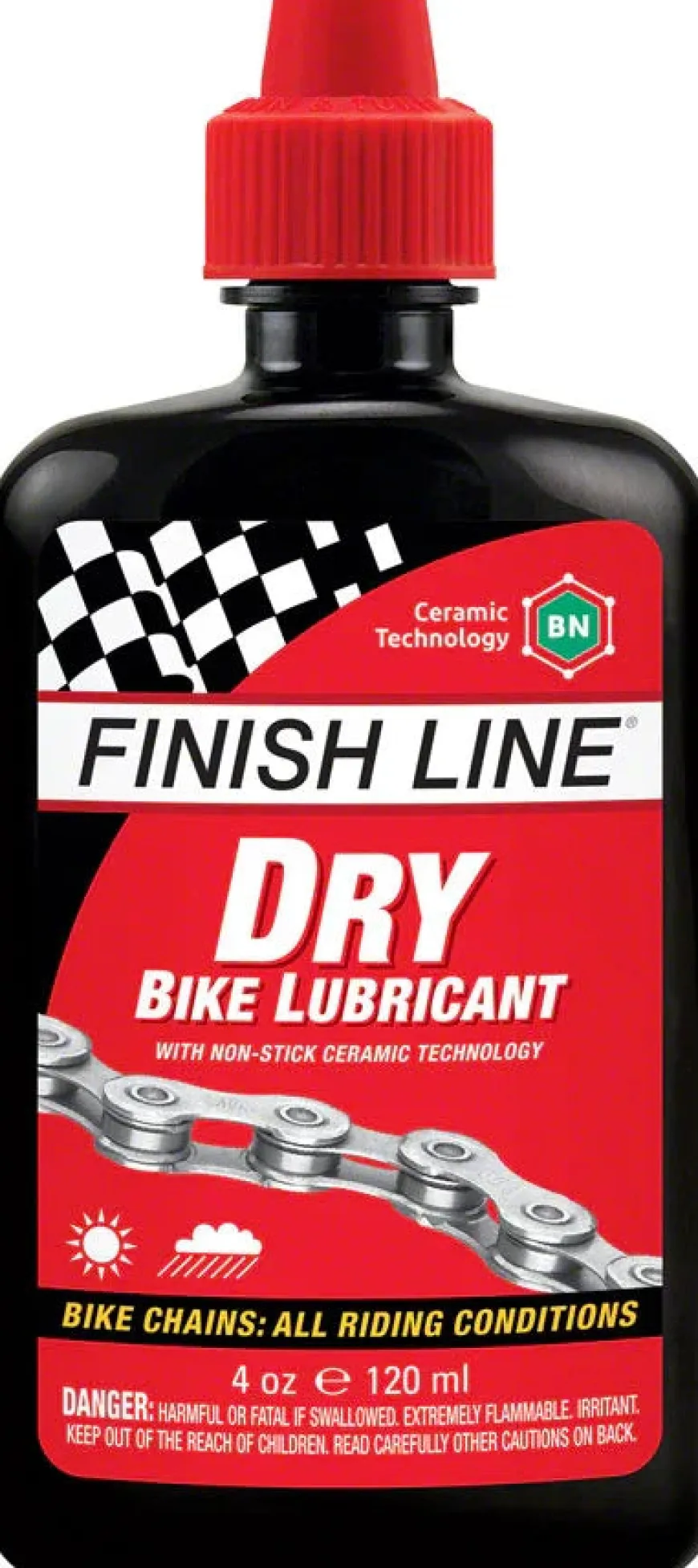 Finish Line Dry Lube with Ceramic Technology - 4oz, Drip
