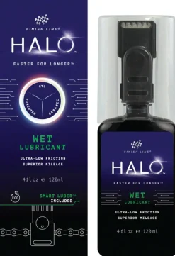 Finish Line HALO Wet Lube Bottle and Tool Set - 4oz