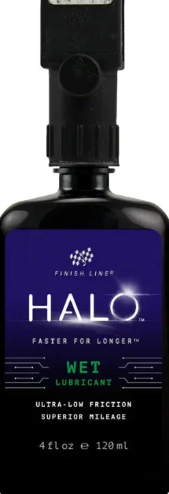 Finish Line HALO Wet Lube Bottle and Tool Set - 4oz