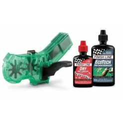 Finish Line Pro Bike Chain Cleaner Kit w/ Dry Lube & Degreaser