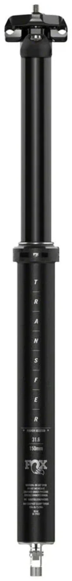 Fox Shox Transfer Performance Elite Dropper Seatpost - 34.9mm, 240mm Internal Routing