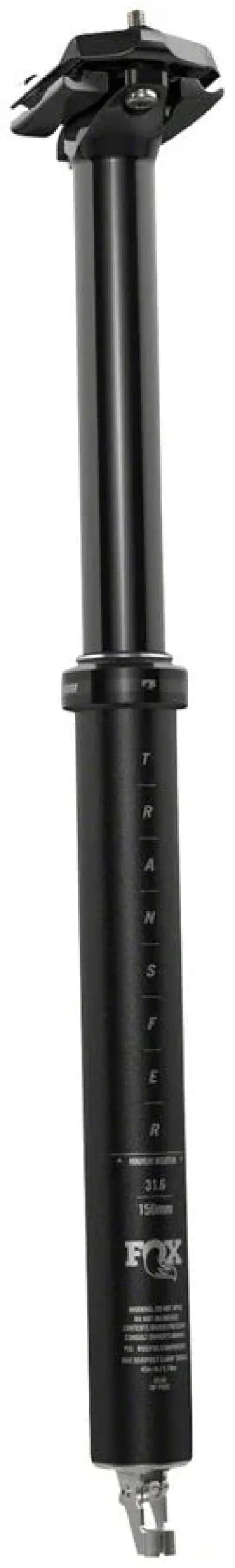Fox Shox Transfer Performance Elite Dropper Seatpost - 34.9mm, 240mm Internal Routing