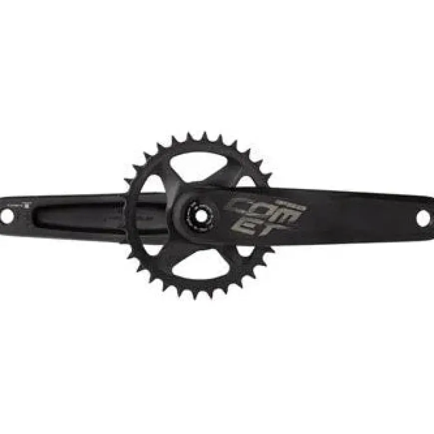 FSA Comet HD Modular 1x Crankset - 175mm 11/12-Speed 32t Direct Mount MegaExo Spindle Interface BLK 177mm Q-Factor