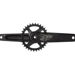FSA Comet HD Modular 1x Crankset - 175mm Shimano 12-Speed 32t Direct Mount MegaExo Spindle BLK 177mm Q-Factor