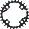 FSA Gamma Pro Mega Tooth Chainring - 28t 82 BCD Aluminum 1 x 11 BLK