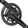 FSA Gossamer Pro AGX+ 2x Crankset - 170mm 11-Speed 46/30t DM/90 BCD 24mm MegaExo Spindle N11 BLK