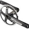 FSA Gossamer Tandem Front Crankset - 175mm Single Speed 42t 130 BCD MegaExo Spindle Interface BLK